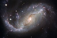 Barred Spiral Galaxy NGC 1672