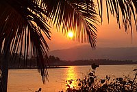 Sunset with Las Galeras, Dominican Republic